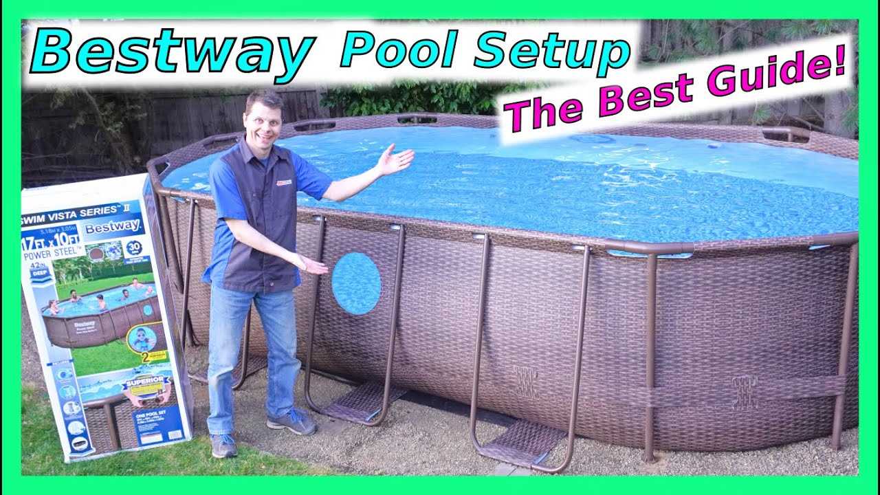 intex above ground pool instruction manual