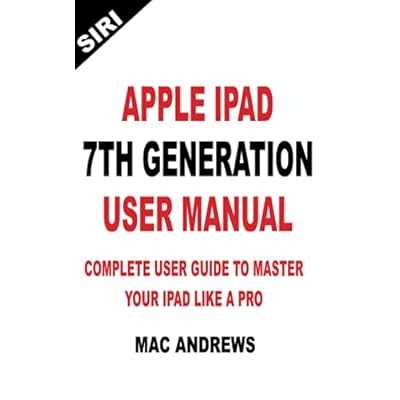 ipad pro instruction manual