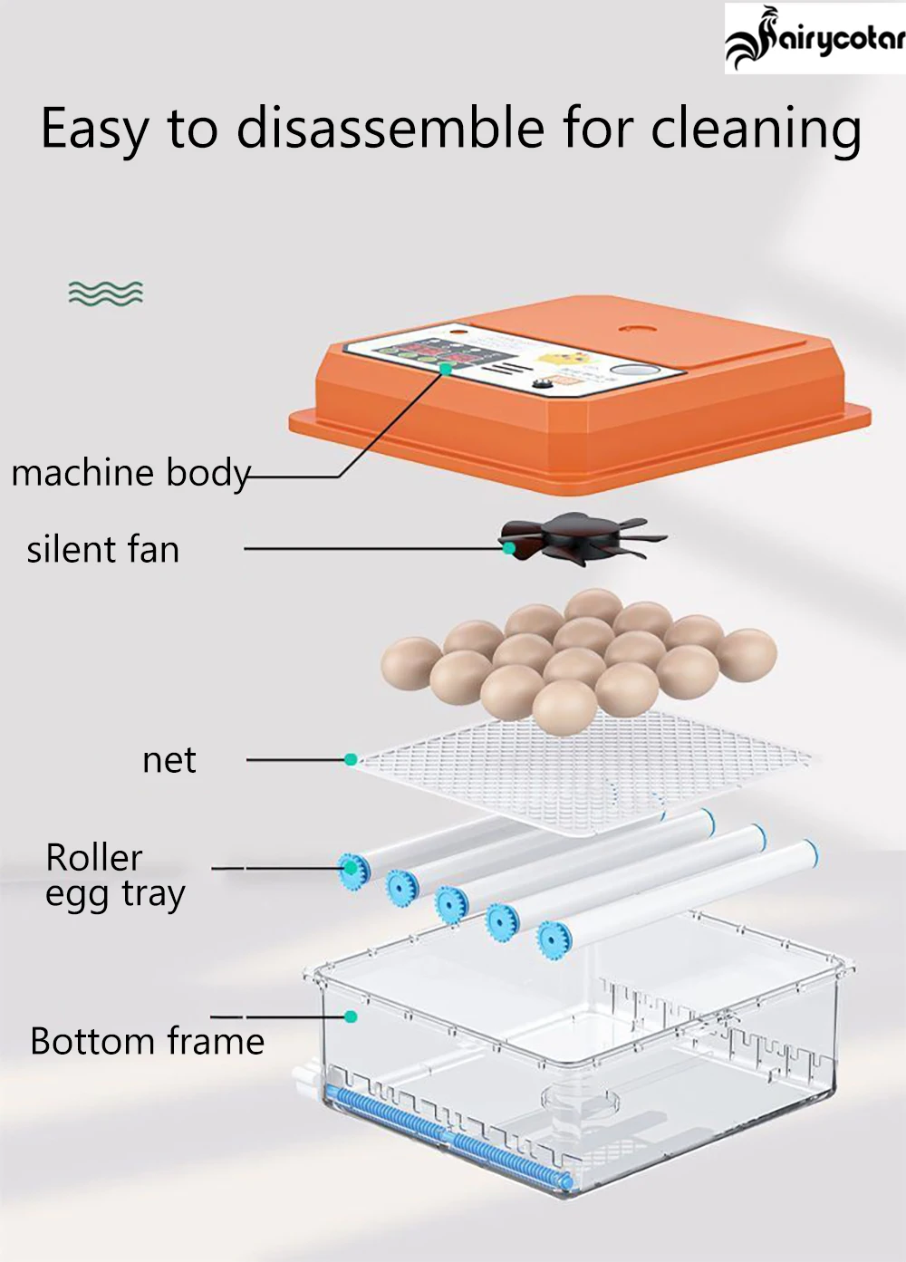 jaedo automatic egg incubator instruction manual