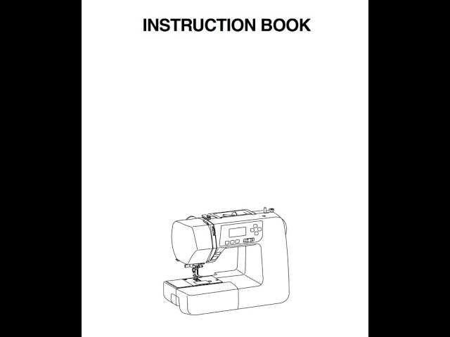 janome 3160qdc instruction manual