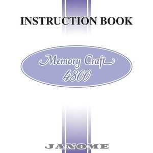 janome 4618le instruction manual