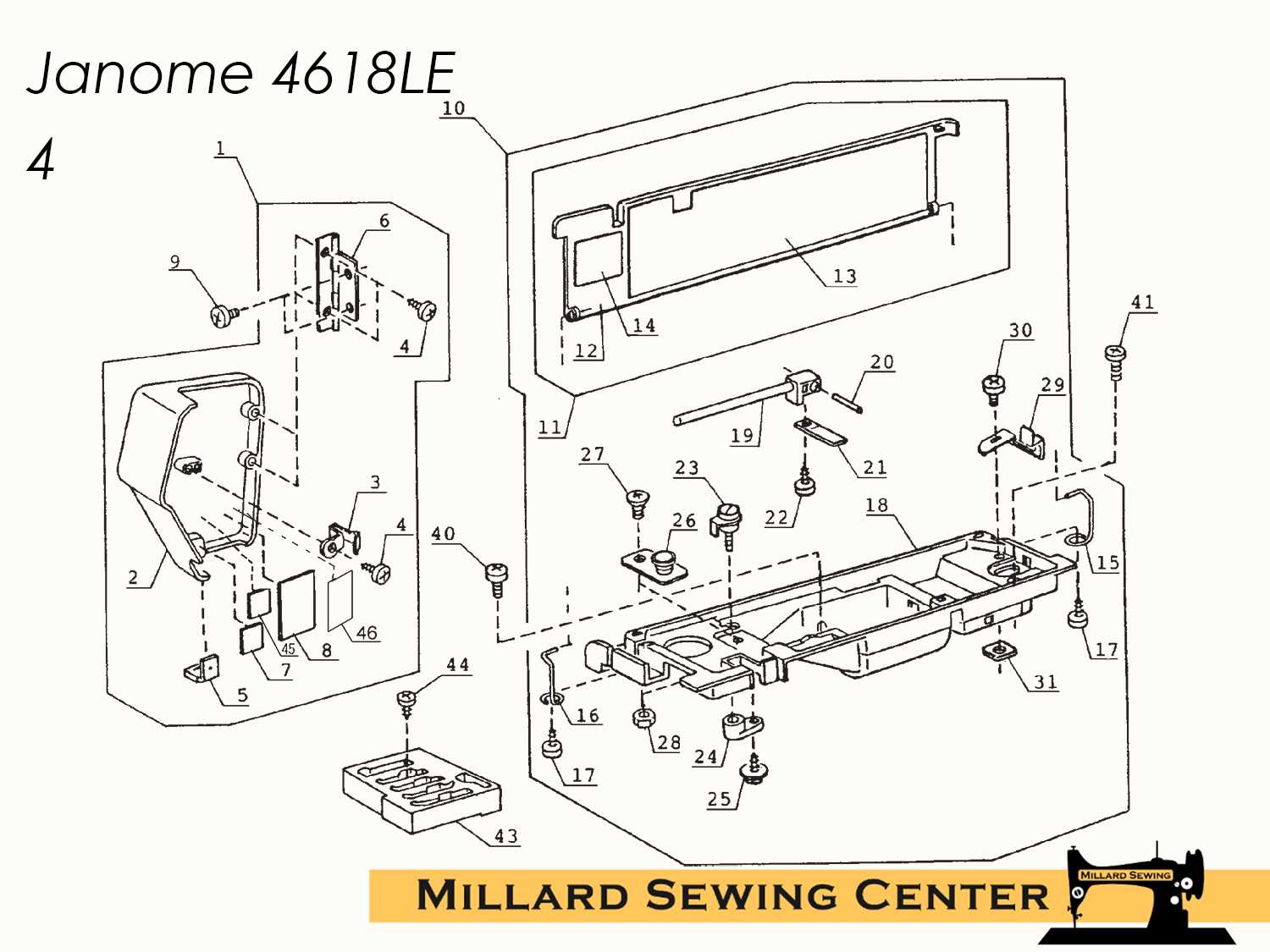 janome 4618le instruction manual