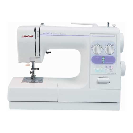 janome 5024 instruction manual