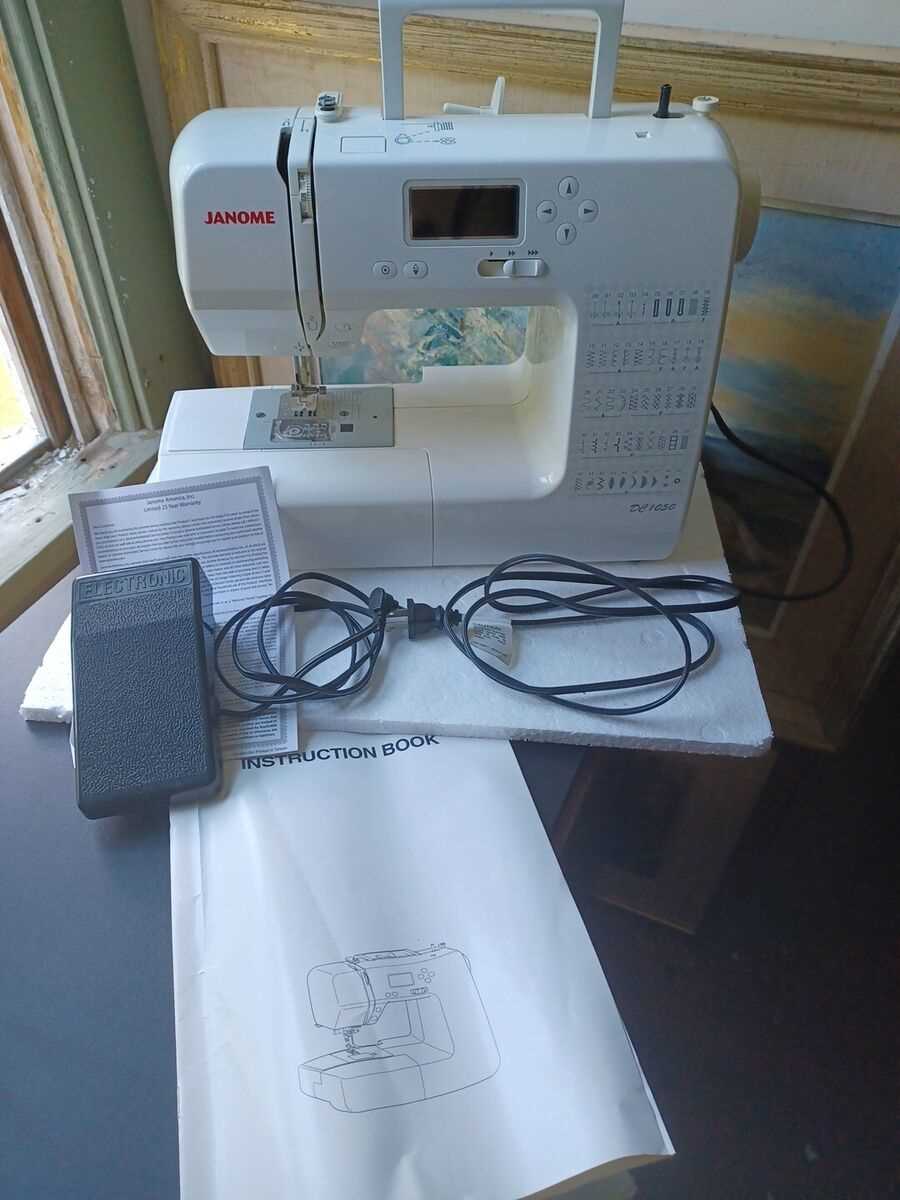 janome dc2050 instruction manual