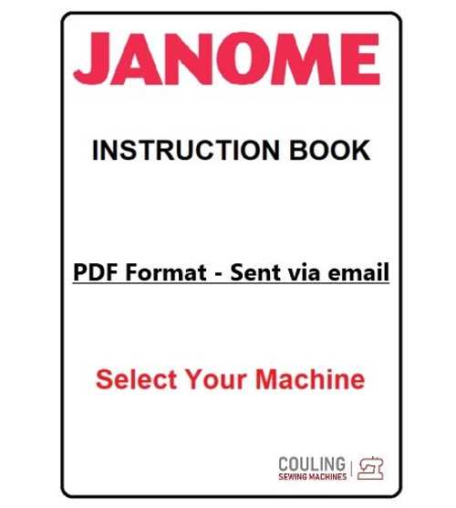 janome sew mini instruction manual