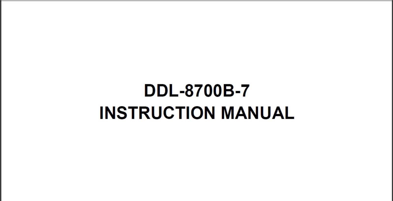 juki ddl 5550n 7 instruction manual