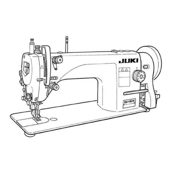 juki du 1181n instruction manual