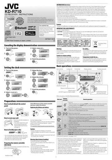 jvc kd r740bt instruction manual