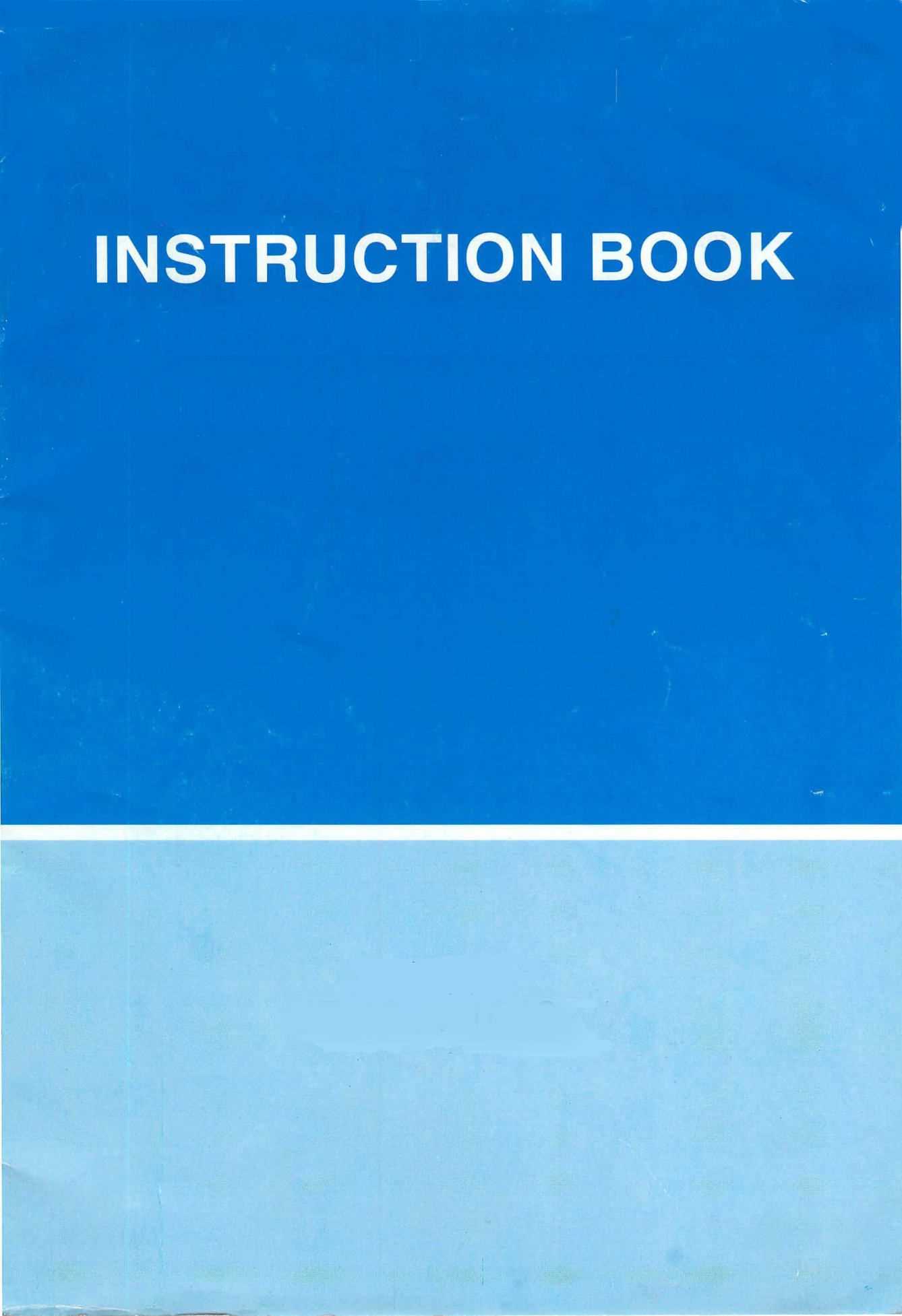 kenmore range instruction manual