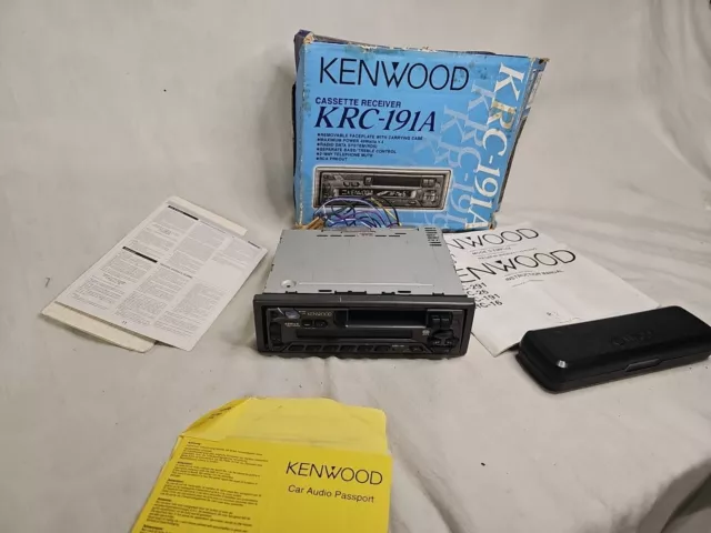 kenwood car radio instruction manual