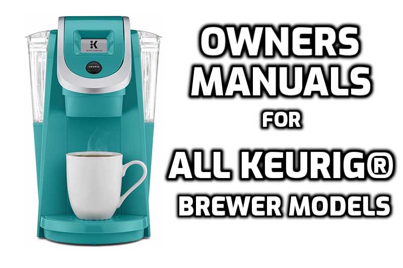 keurig k duo plus instruction manual