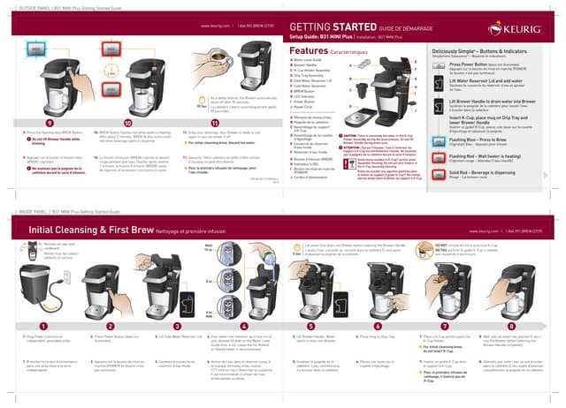 keurig model b40 instruction manual