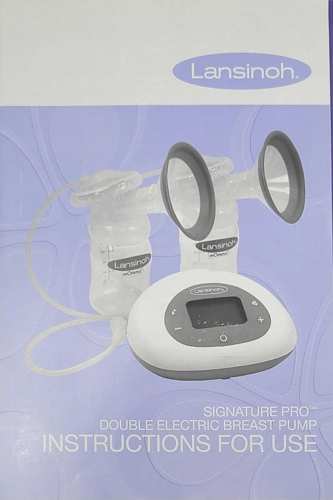 lansinoh manual breast pump instructions