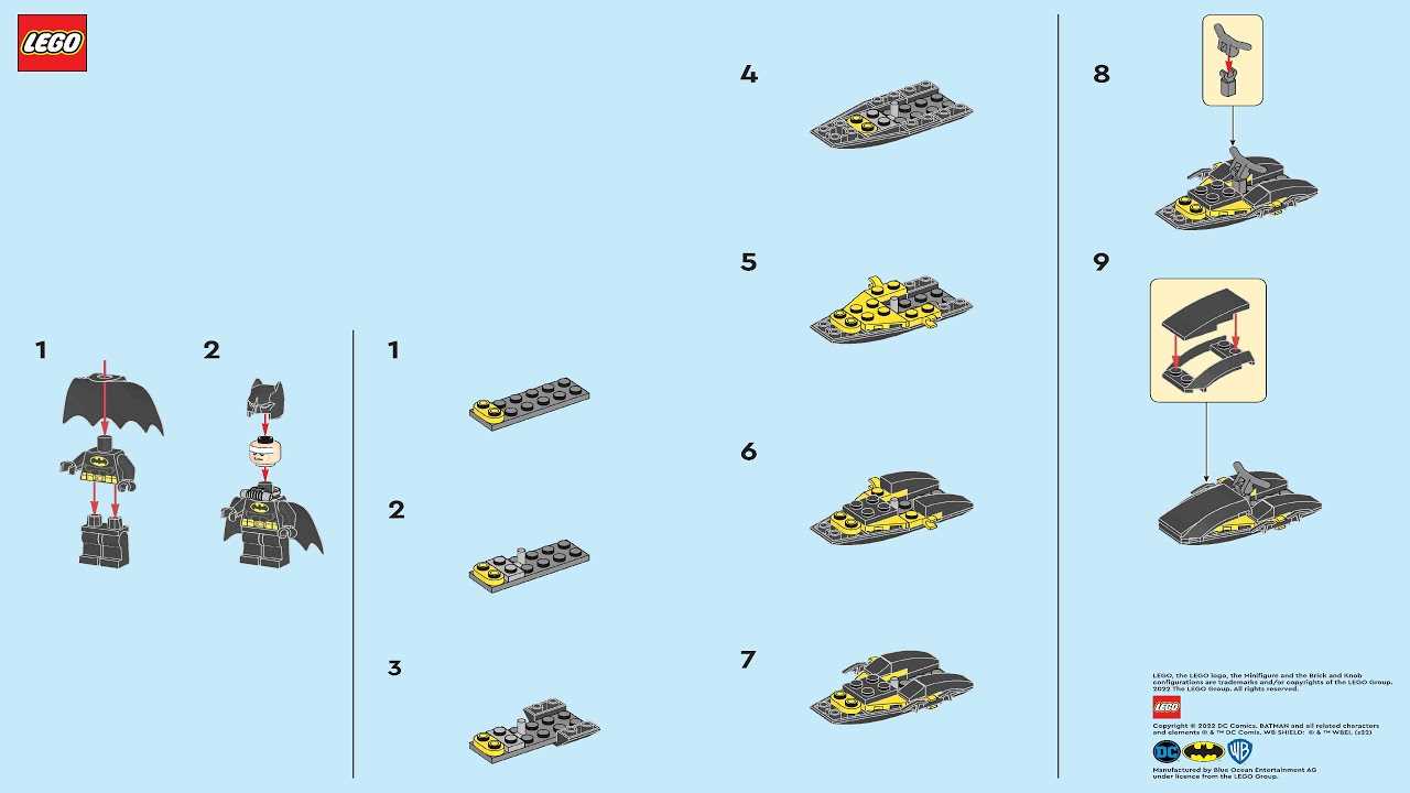 lego batman instruction manual