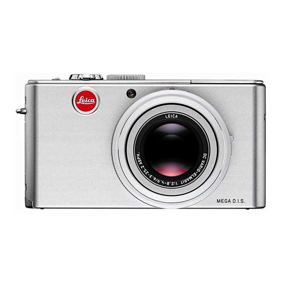 leica d lux 7 instruction manual