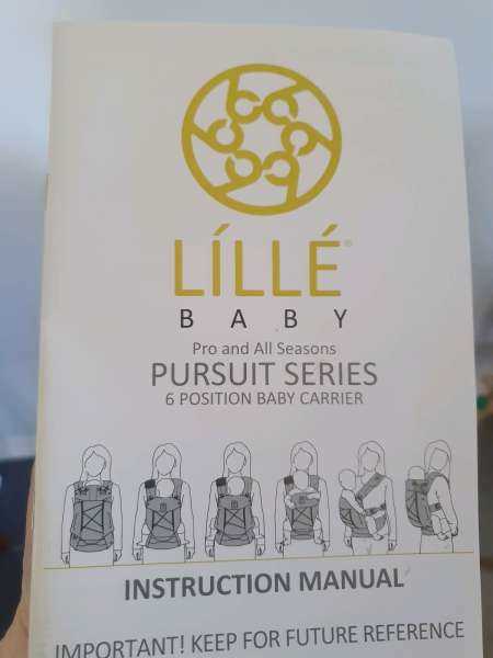 lillebaby carrier instruction manual