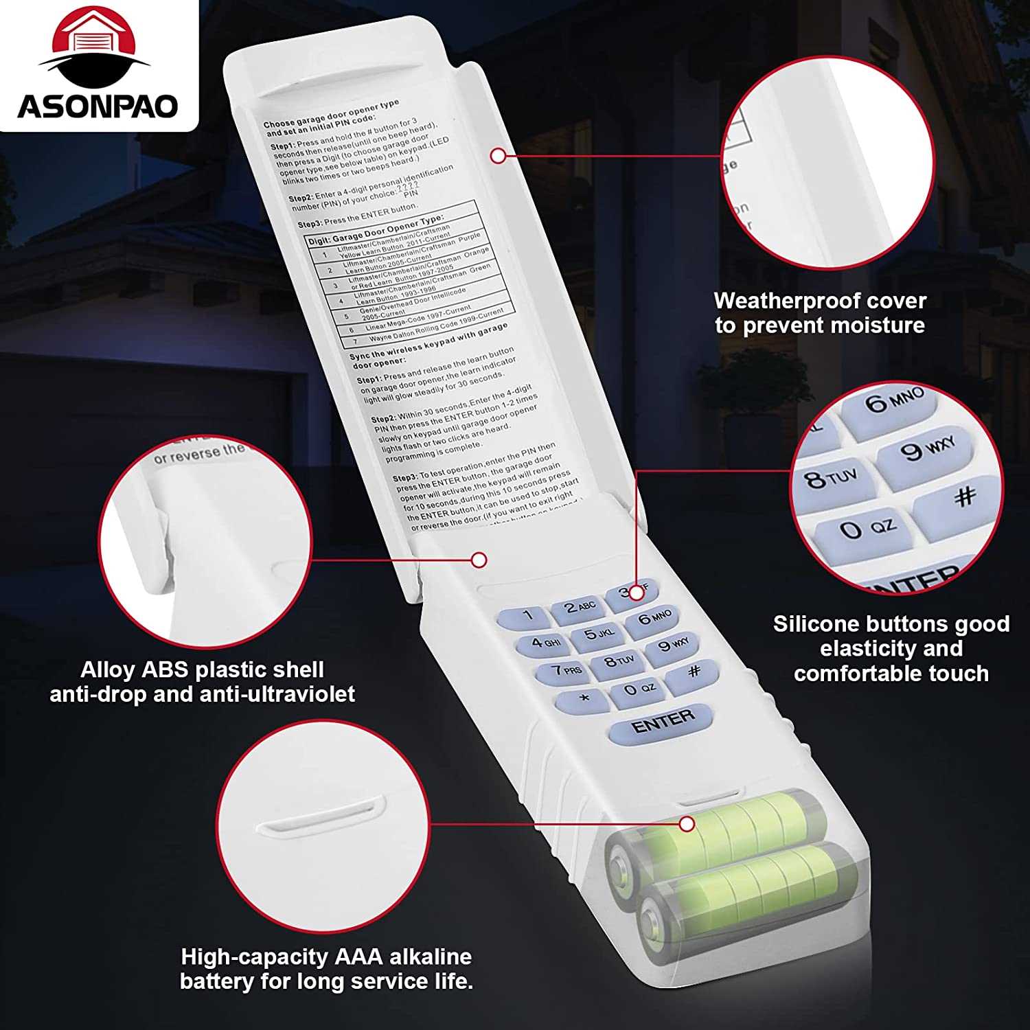 linear ld050 instruction manual