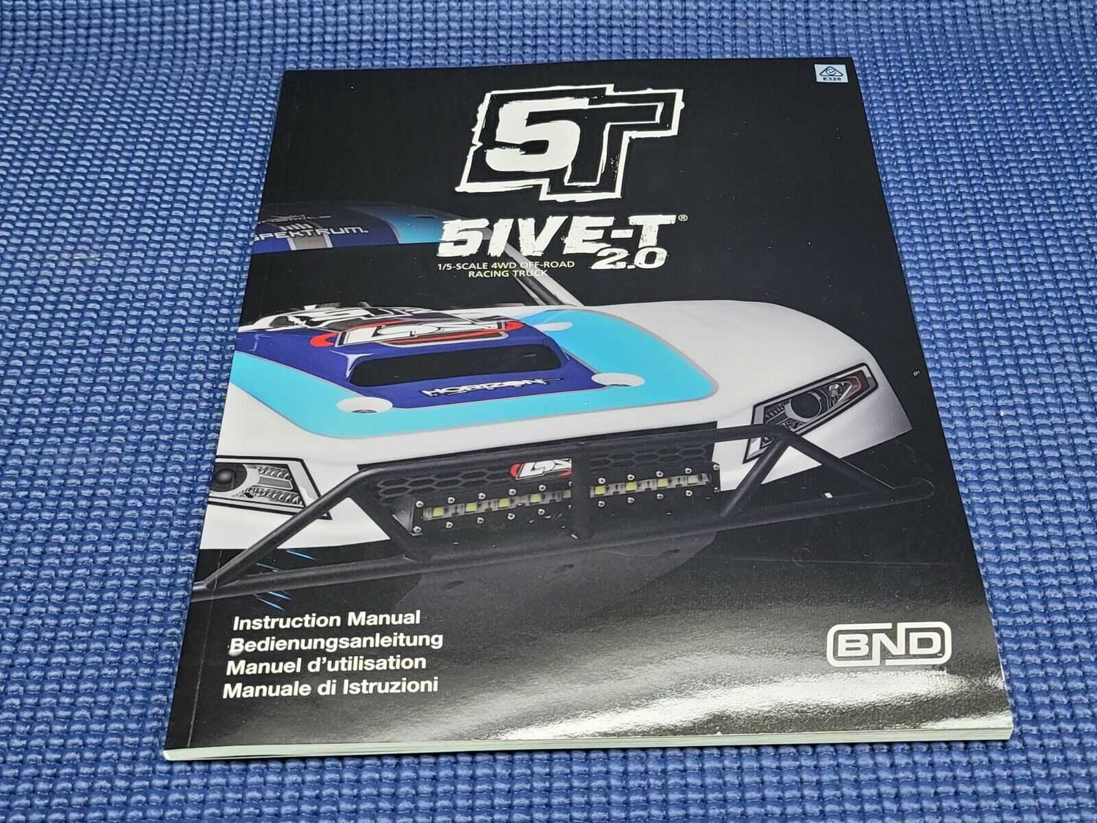 losi 5ive t instruction manual