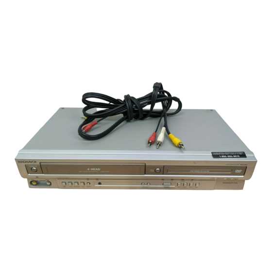 magnavox dvd vcr combo instruction manual