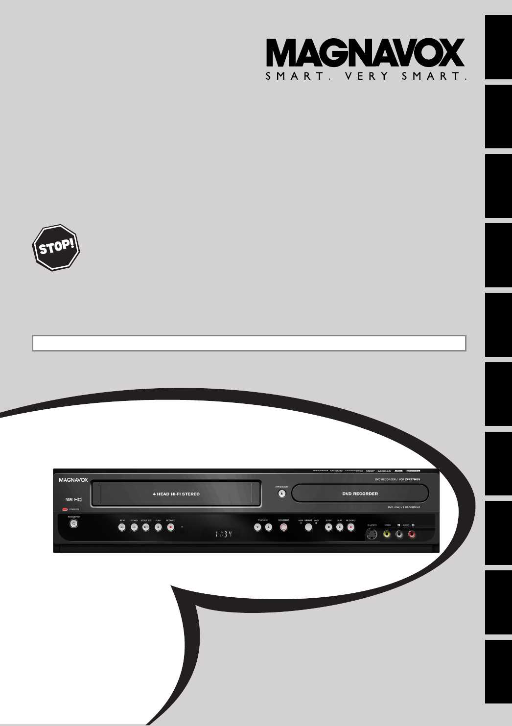 magnavox zv427mg9 instruction manual