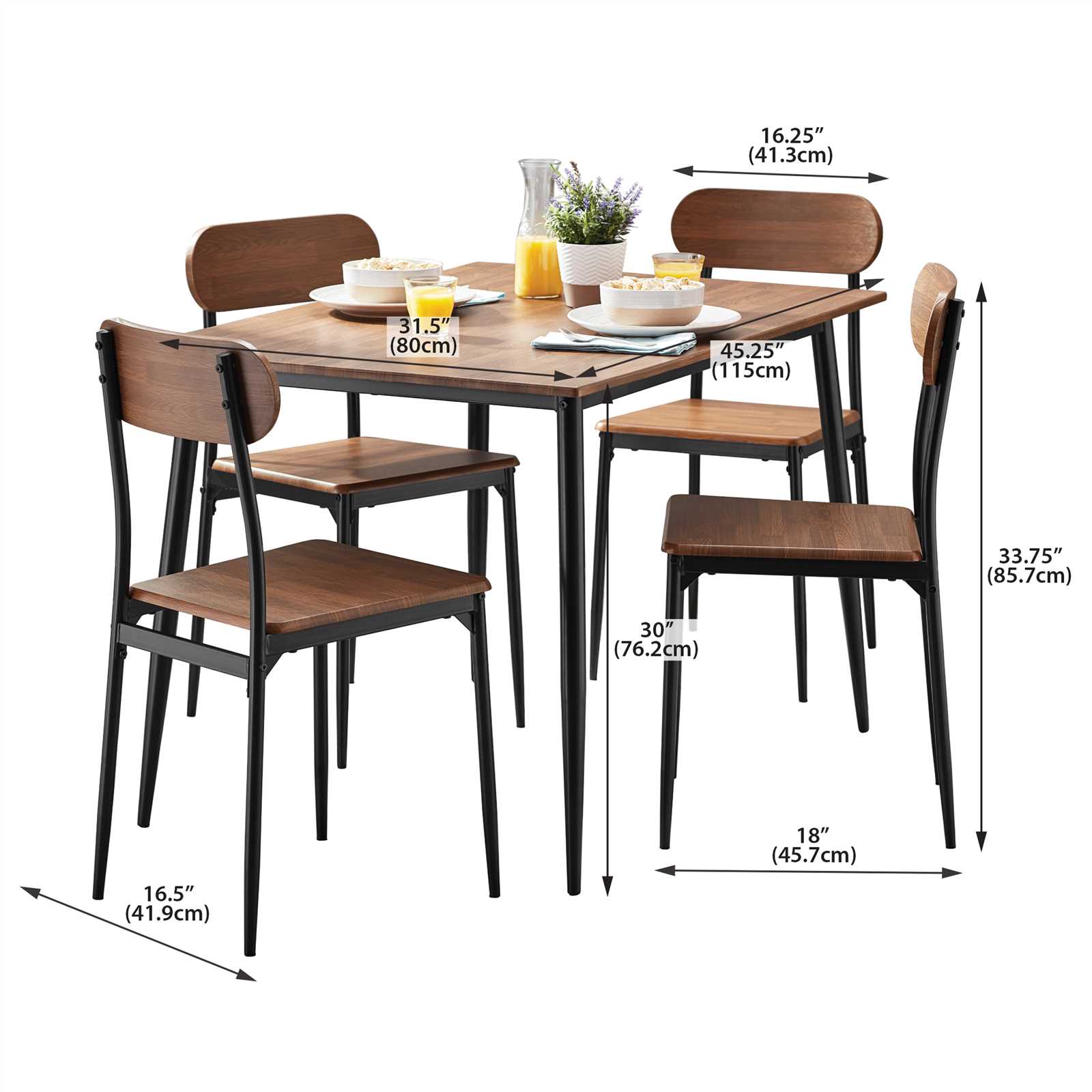 mainstays 5 piece counter height dining set instruction manual