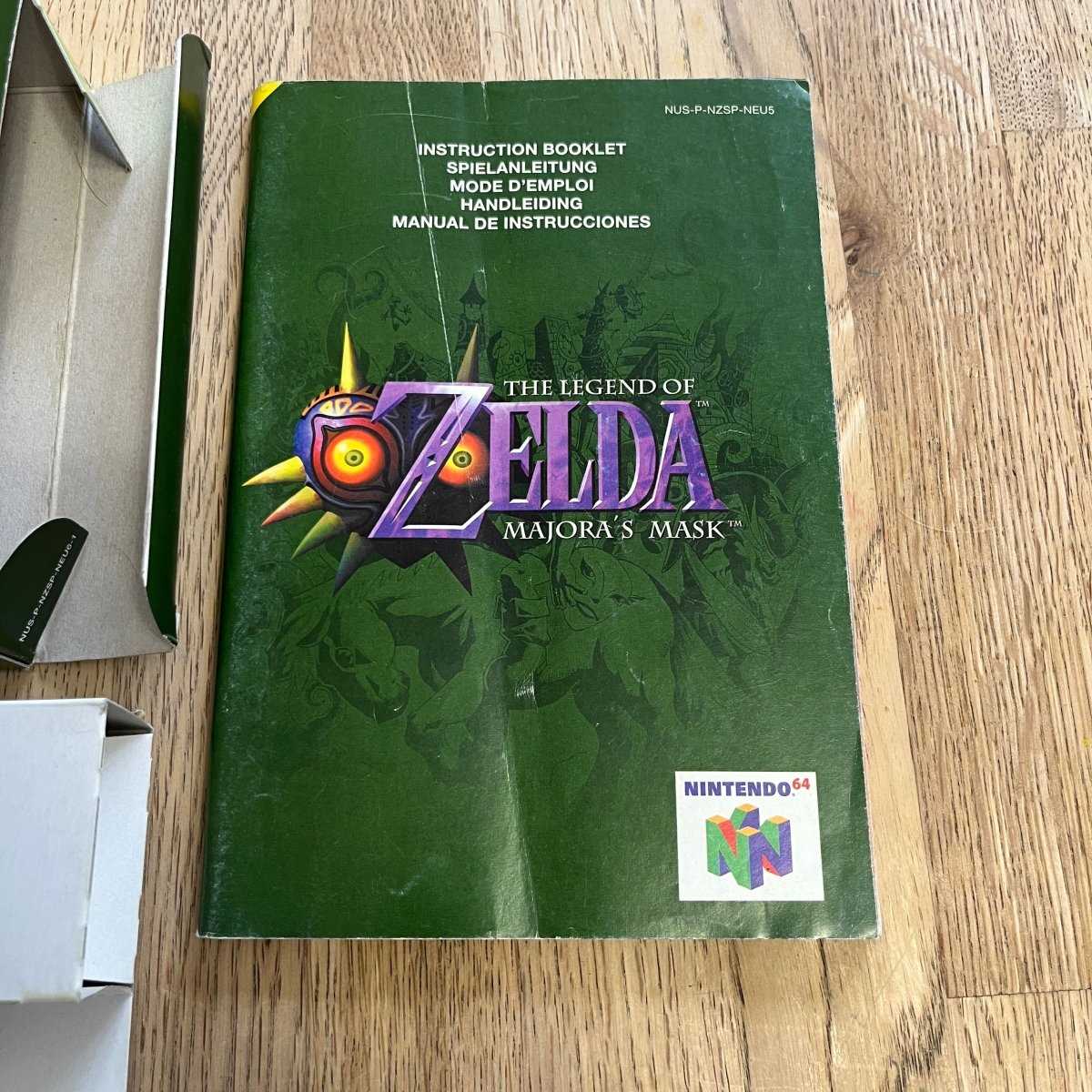 majoras mask instruction manual