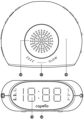 manual capello alarm clock instructions