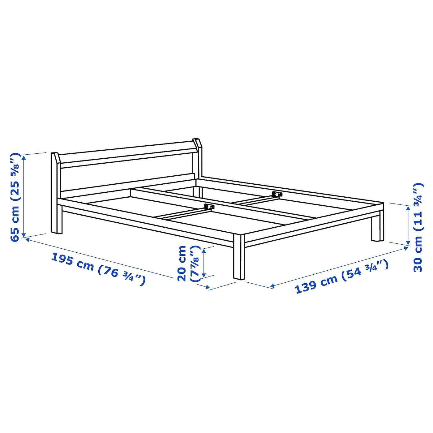 manual ikea skorva bed instructions