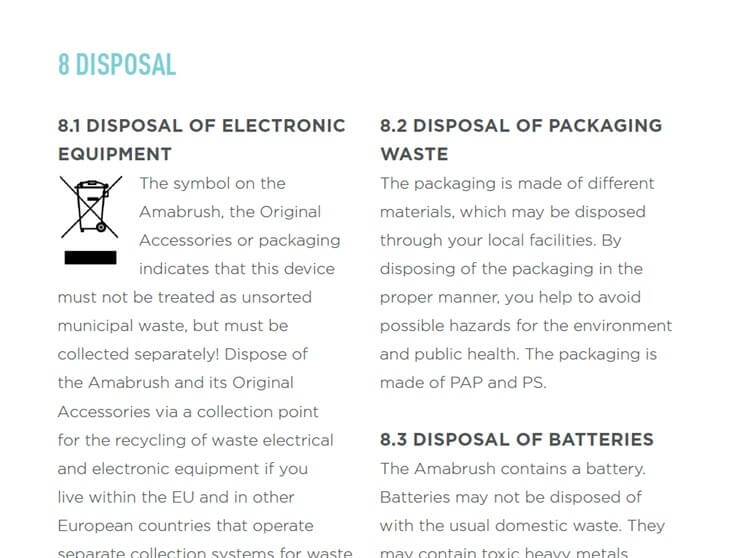 manual of instructions for the purpose in life test