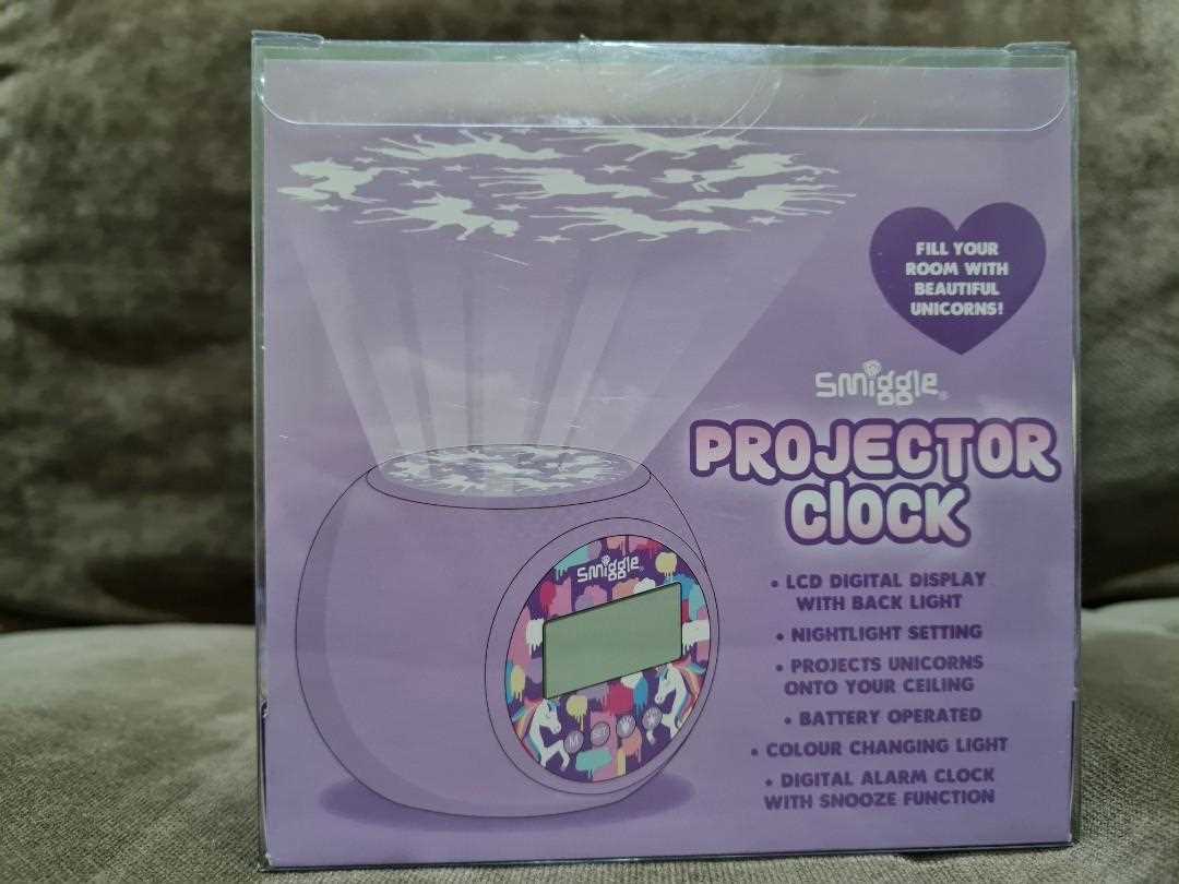 manual smiggle alarm clock instructions