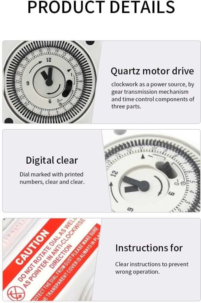 manual timer switch instructions