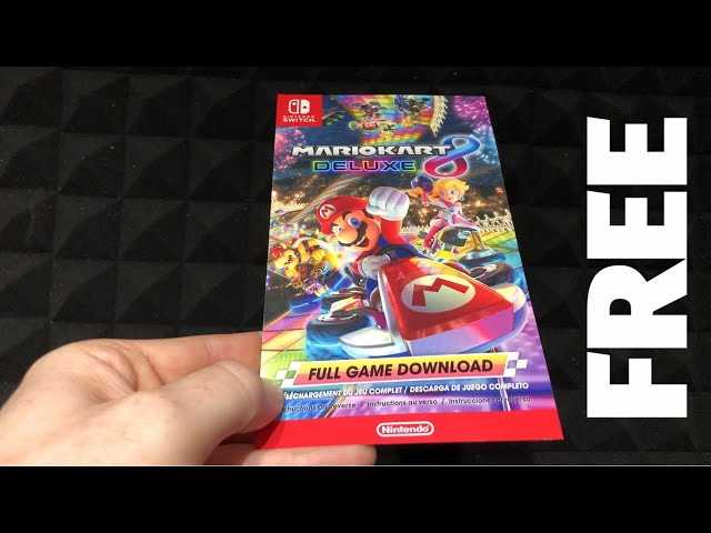 mario kart 8 instruction manual