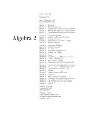 math u see algebra 2 instruction manual