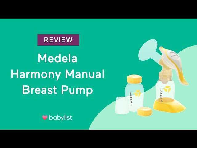 medela breast pump manual instructions