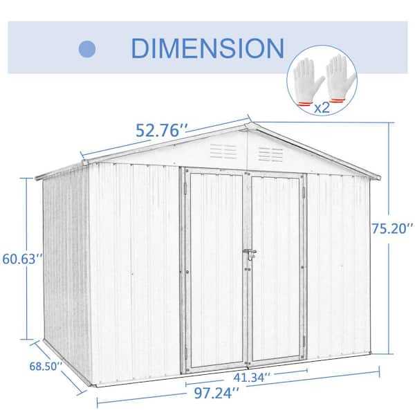 metal shed instruction manual