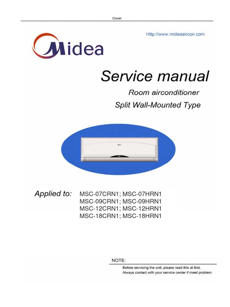 midea air conditioner instruction manual