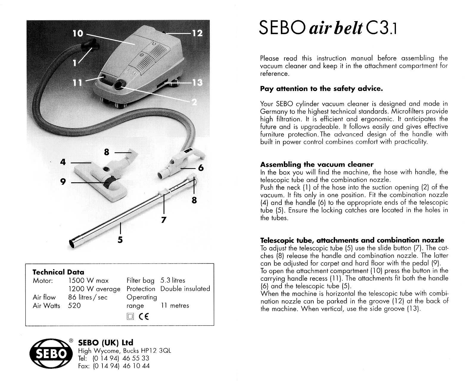 miele complete c3 instruction manual