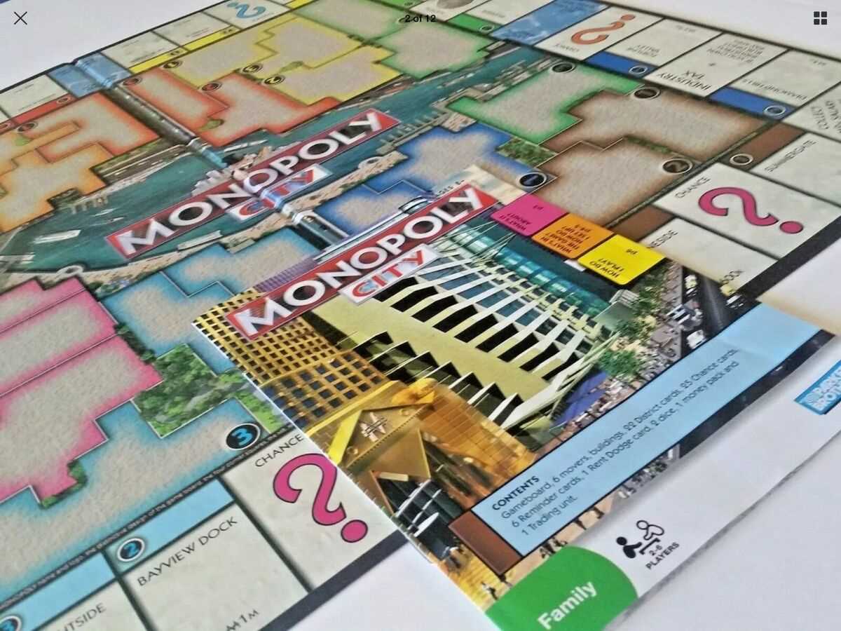 monopoly city instructions manual