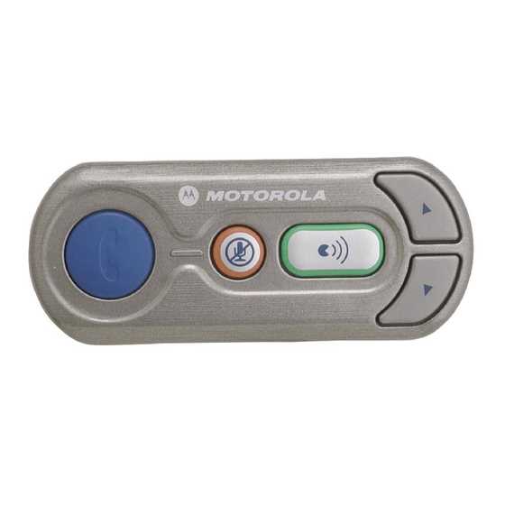 motorola bluetooth instruction manual