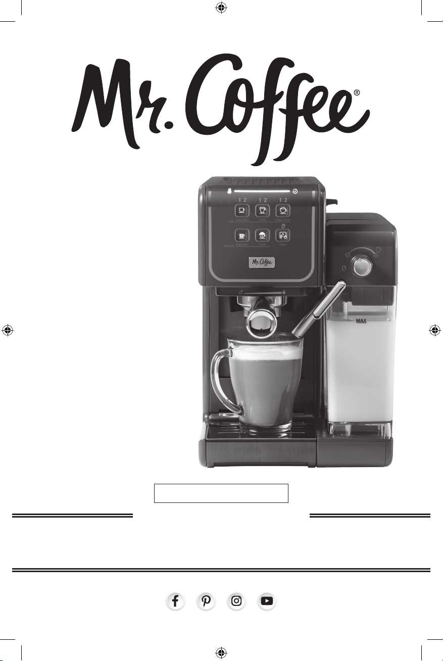 mr coffee espresso maker instructions manual