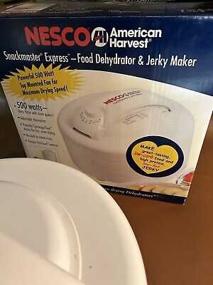 nesco american harvest dehydrator instruction manual