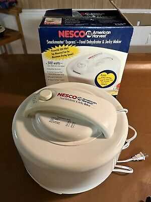 nesco dehydrator instruction manual