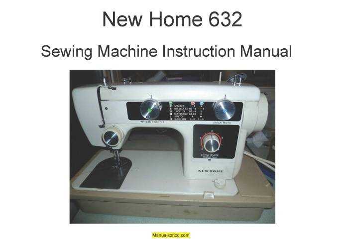 new home 532 instruction manual free