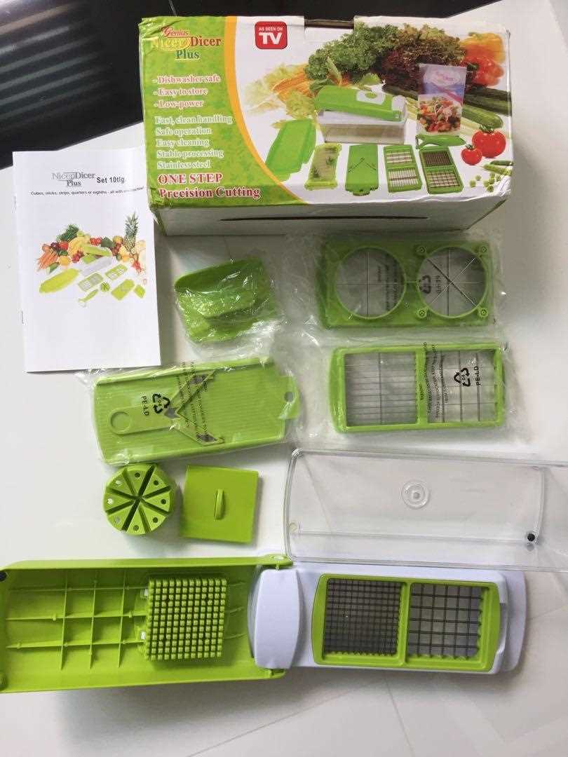 nicer dicer plus instruction manual