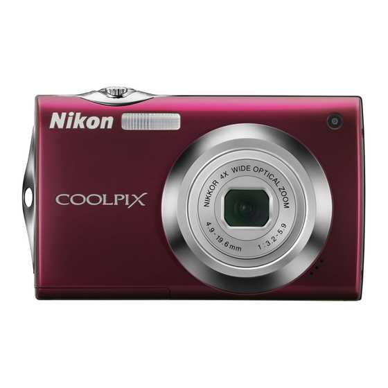 nikon coolpix s4100 instruction manual