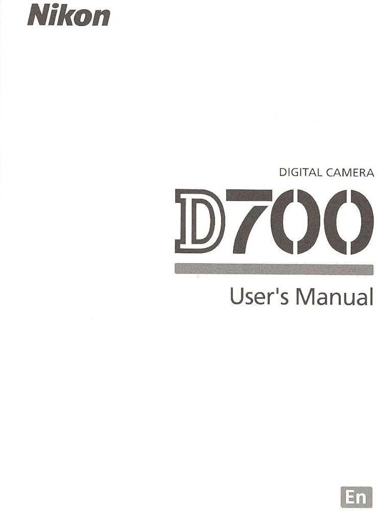 nikon d700 instruction manual