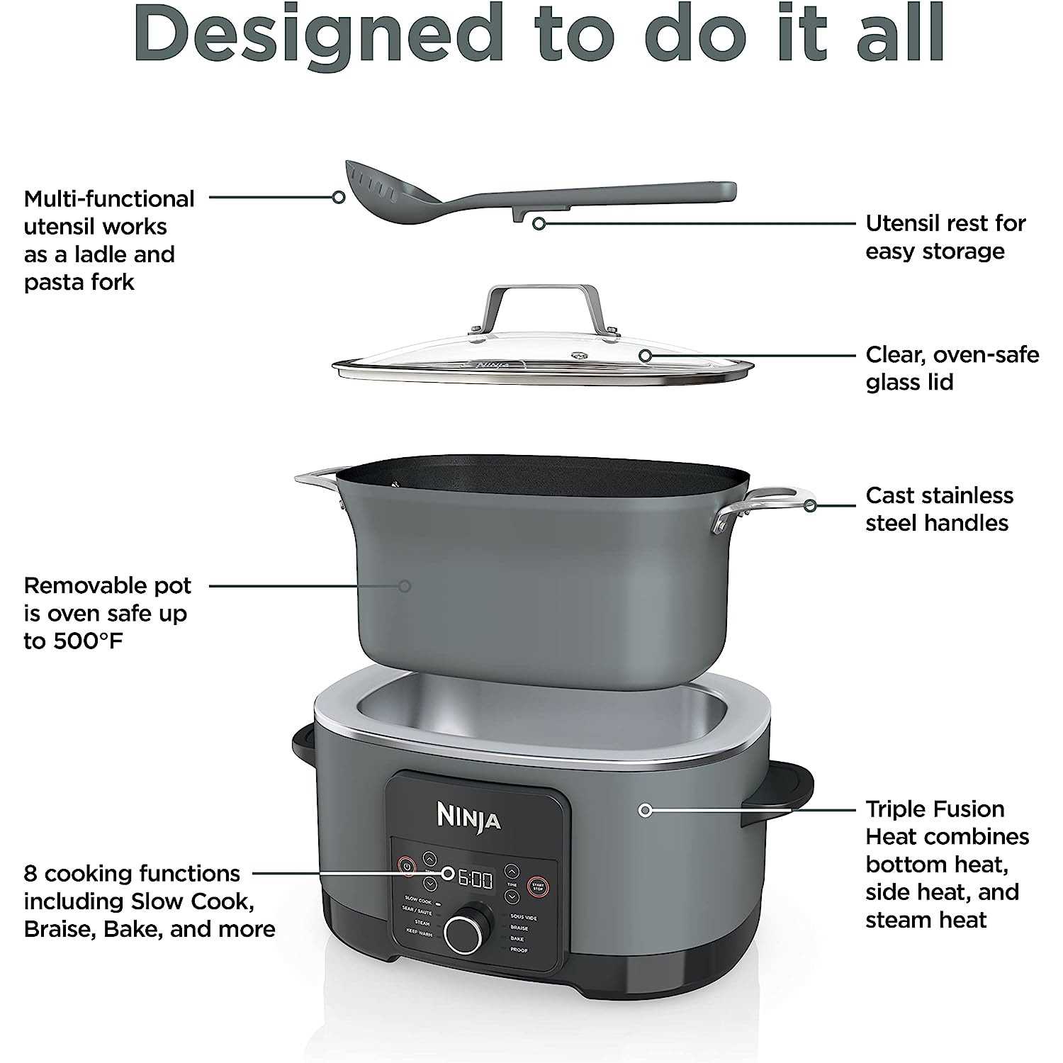 ninja slow cooker instruction manual