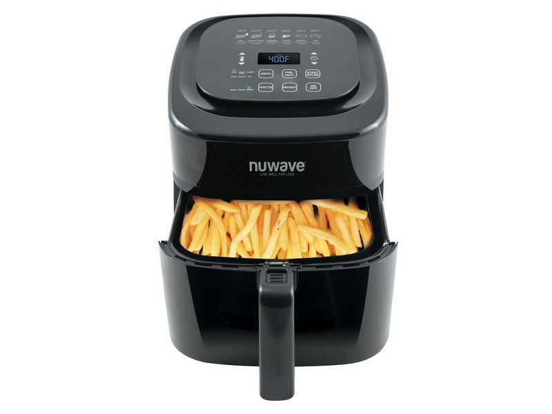 nuwave brio air fryer 8 qt instruction manual