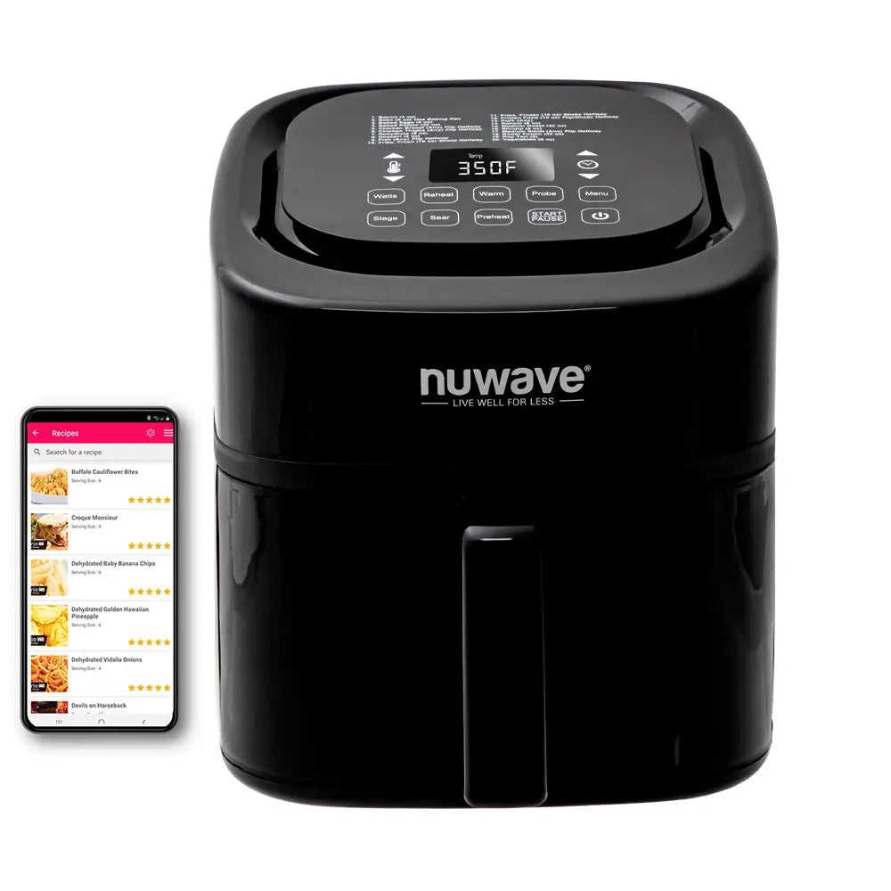 nuwave brio air fryer instruction manual