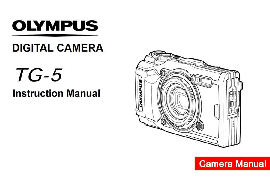 olympus tg 5 instruction manual